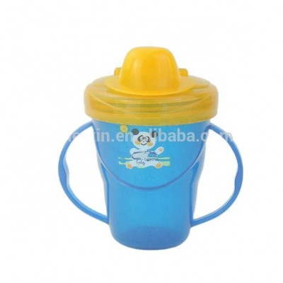 8OZ Customized BPA Free baby training cup Water Cup With Handle