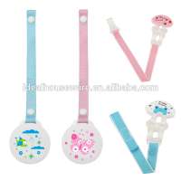 Baby Pacifier Clips Pacifier Holder With Hook Pacifier Holder With Magic Tape